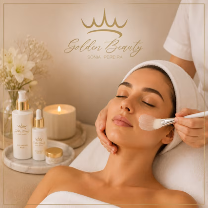 Gesichtsbehandlung im Golden Beauty Kosmetikstudio Dielsdorf